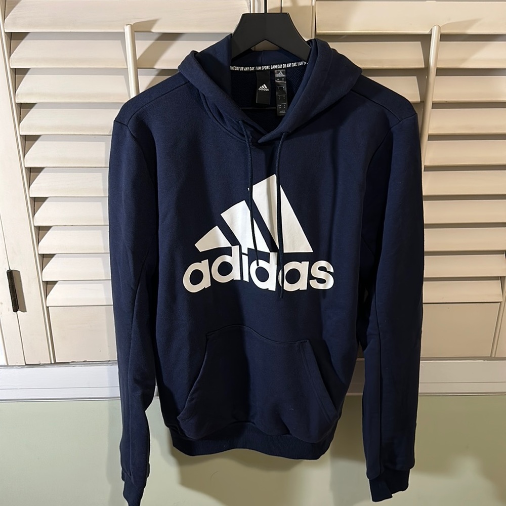 Navy Blue Adidas’s Hoodie Size S